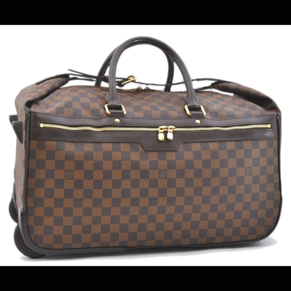 AUTHENTIC LOUIS VUITTON DAMIER EOLE 50 TRAVEL BAG